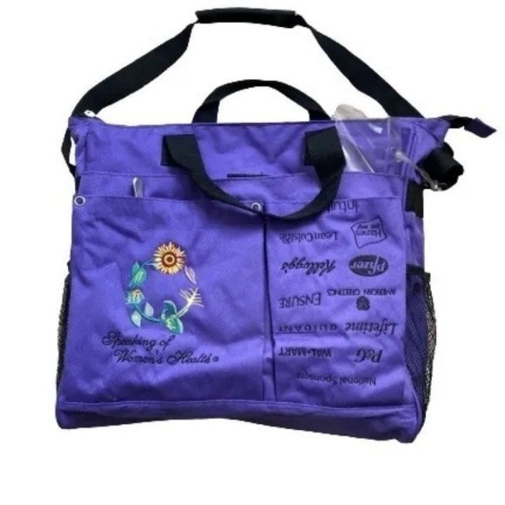 APC Northwestern Hospital Bag personalized tote zippered, Heavy canvas